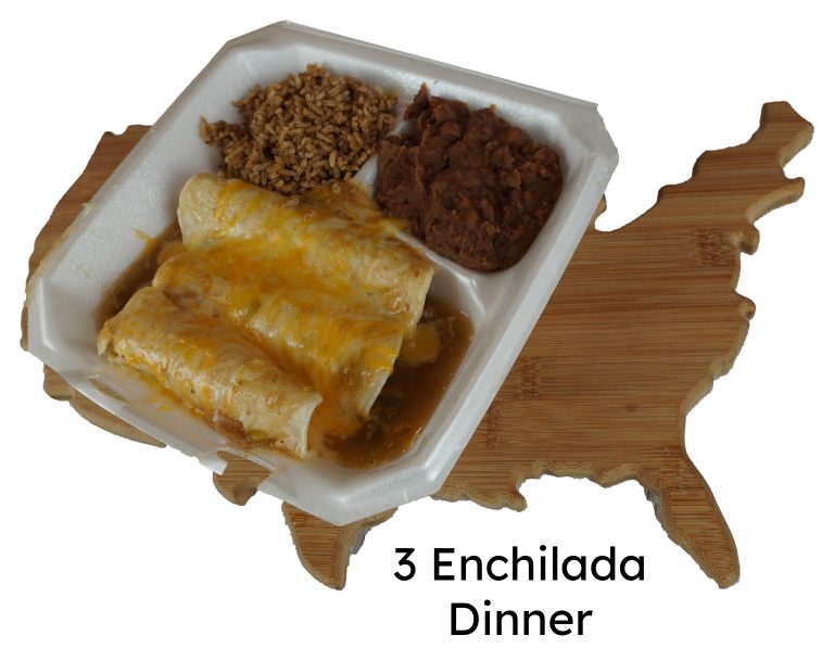 3 Enchilada Dinner